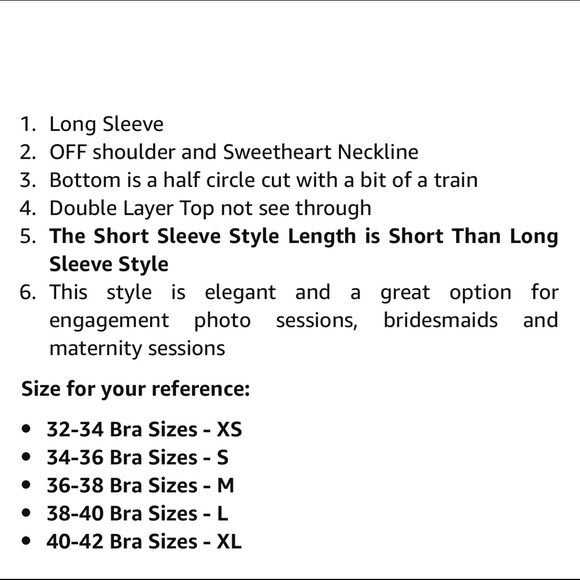 Off shoulders  maternity dreess - Picture 7 of 7